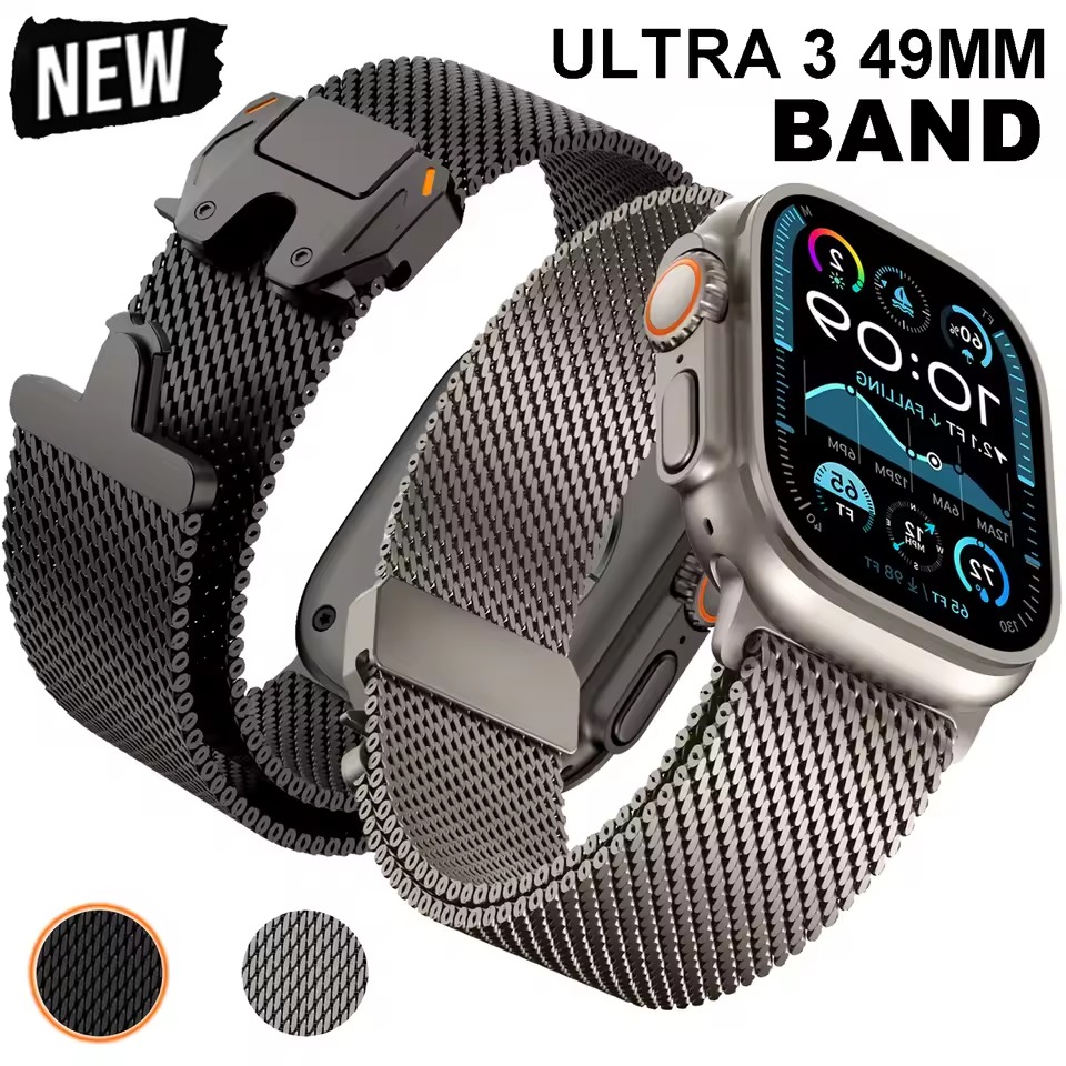 Mesh Coil Strip - Top Stainless Steel Milanese Mesh Strap