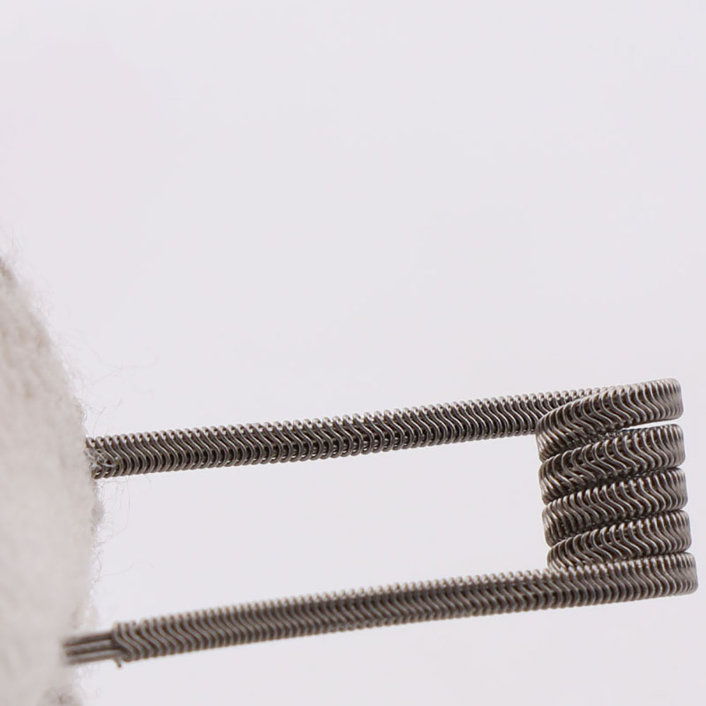 NEW XFKM 100PCS/box NI80/A1/SS - Clapton Wire Pre Built recensione e prezzo