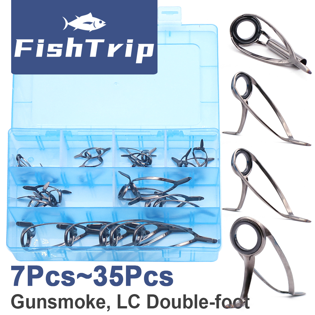 FishTrip Heavy Surf Rod Guides - Mesh Coil Strip recensione e prezzo
