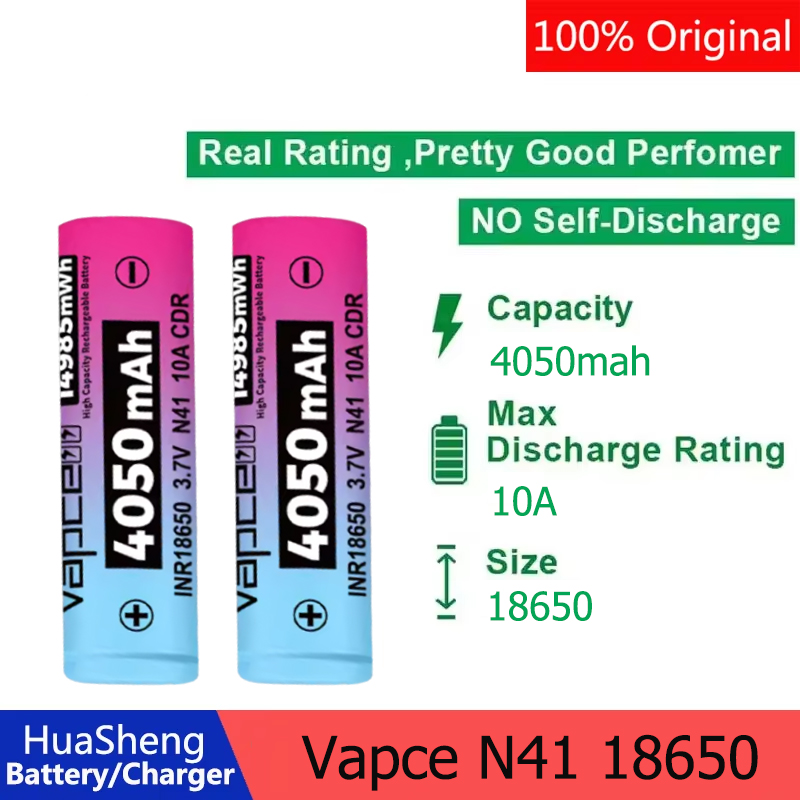 New Original Vapcell N41 18650 - Vape Battery 18650 recensione e prezzo