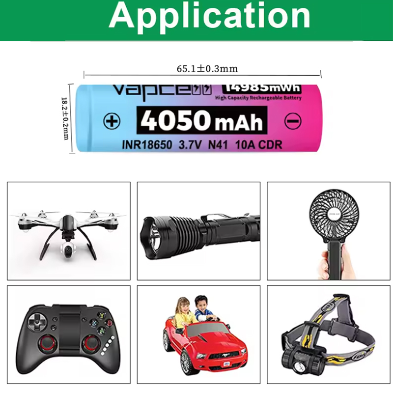 New Original Vapcell N41 18650 - Vape Battery 18650 recensione e prezzo