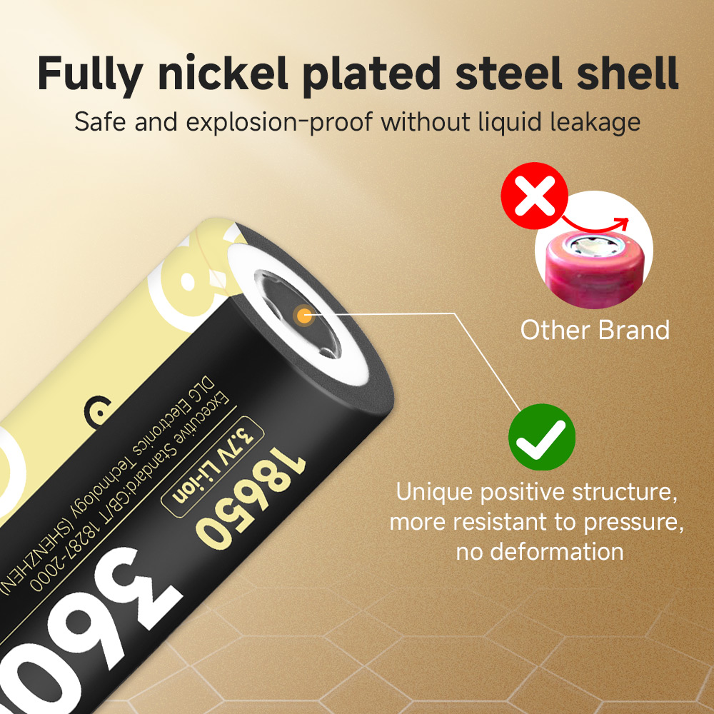 DLGpower Original 18650 Batter - Vape Battery 18650 recensione e prezzo