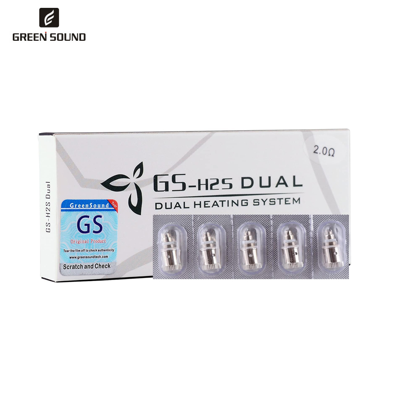 5pcs/pack Genuine GS H2S Dual  - Vape Coil Replacement recensione e prezzo