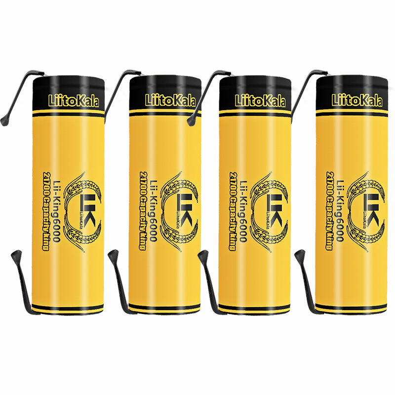 4pcs LiitoKala 3.7V 18650/2170 - Vape Battery 18650 recensione e prezzo