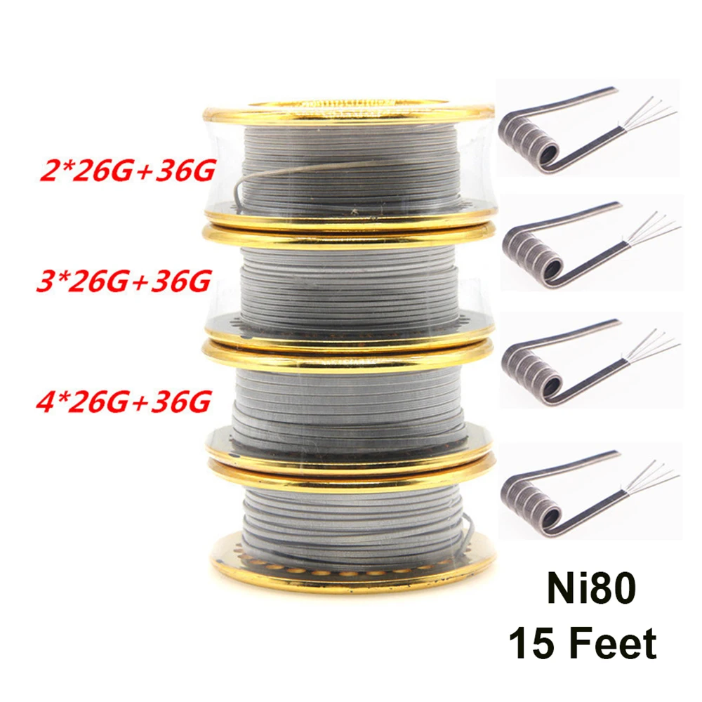 Ni80 Wire 26G 36GA 15 Feet Cla - Clapton Wire Pre Built recensione e prezzo