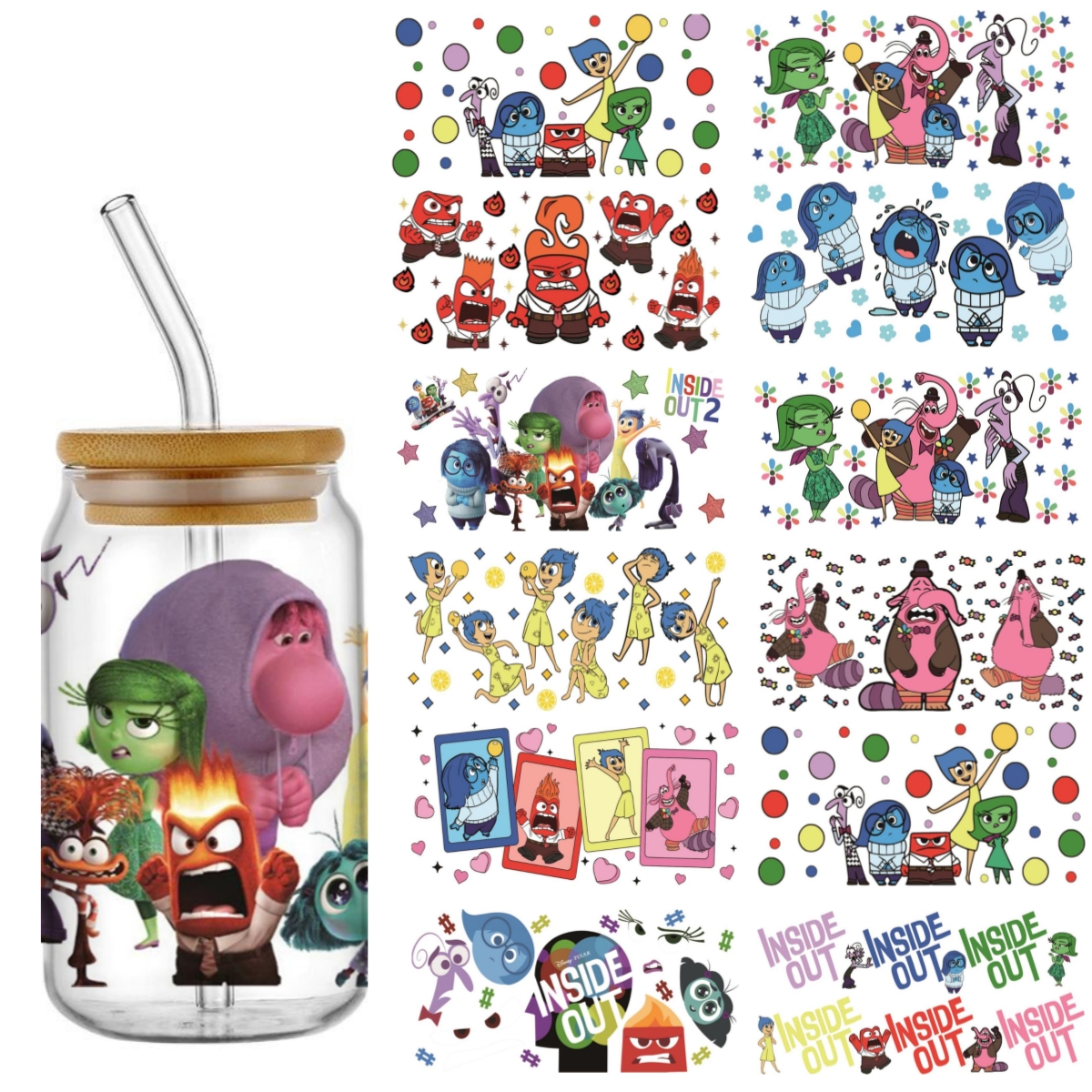 Funko Inside Out 2 Emotions UV - Rdta Tank Glass recensione e prezzo