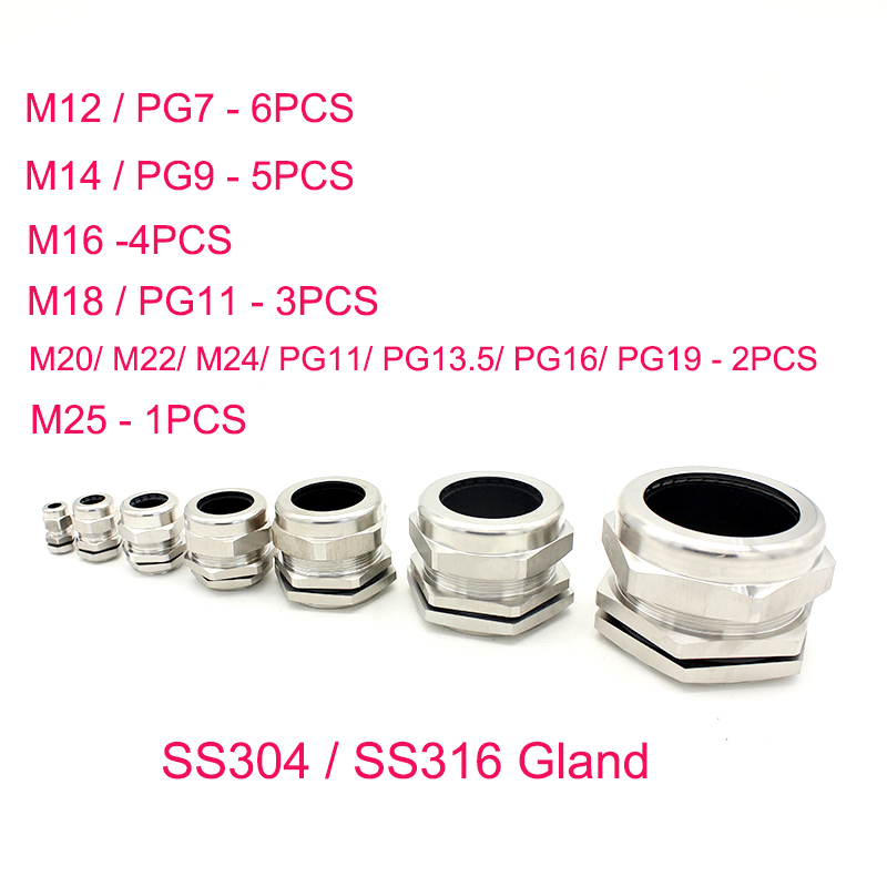 Stainless Steel Cable Gland SS - Stainless Wire Ss316 recensione e prezzo