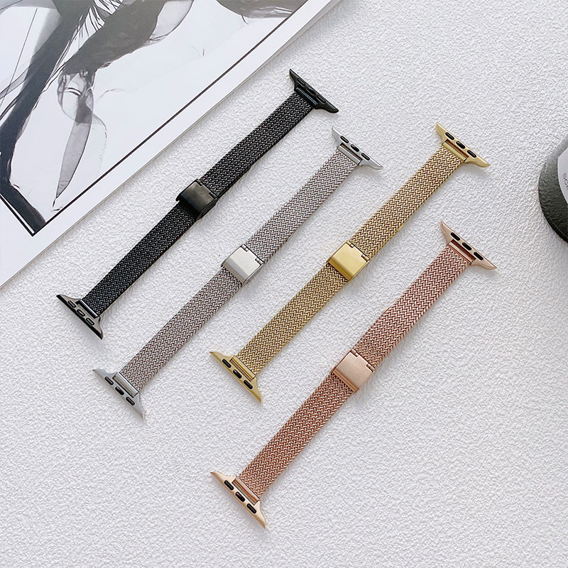 Premium Thin Metal Watch Band  - Mesh Coil Strip recensione e prezzo
