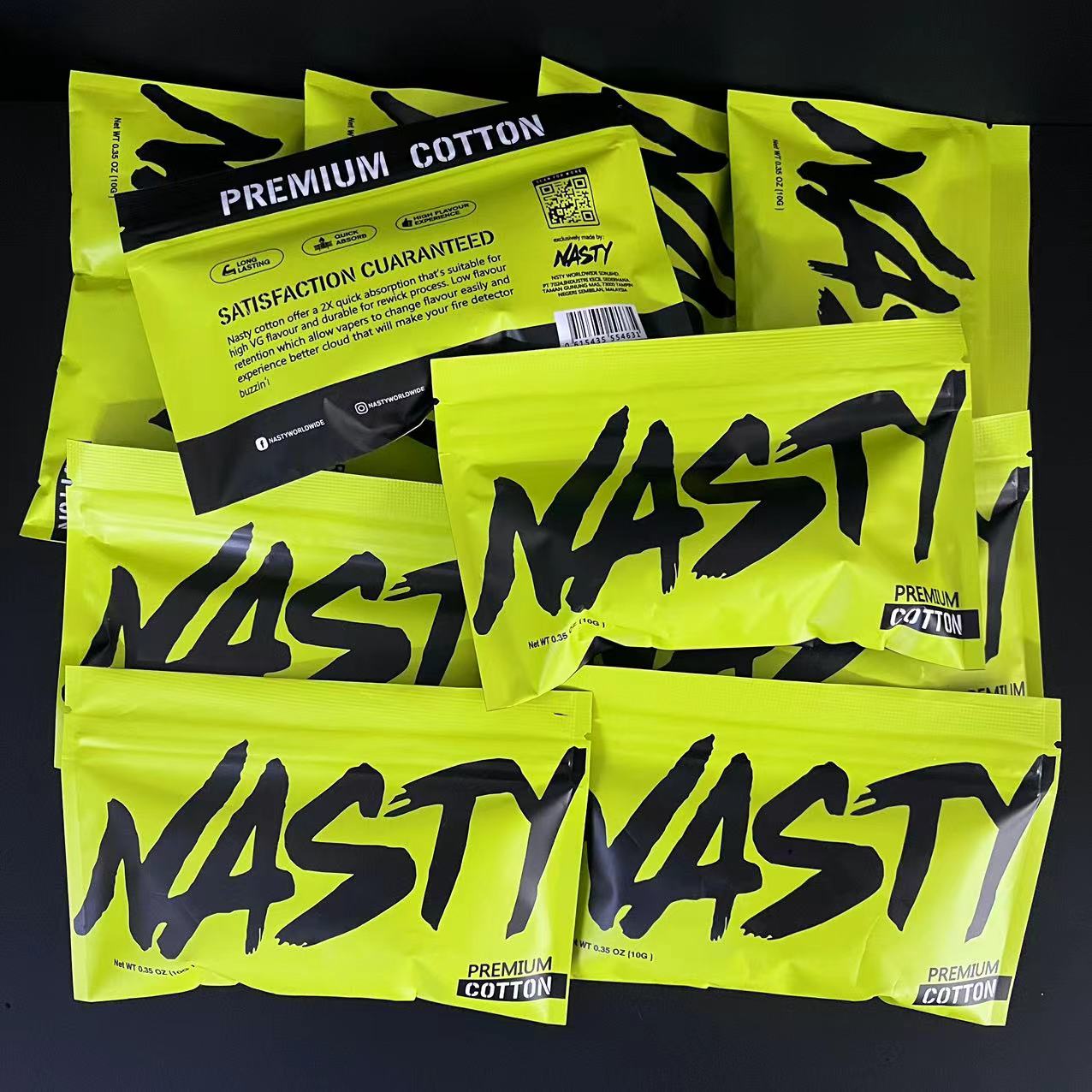 10/5 x Bag NASTY Cotton Long F - Cotton Wick Organic recensione e prezzo