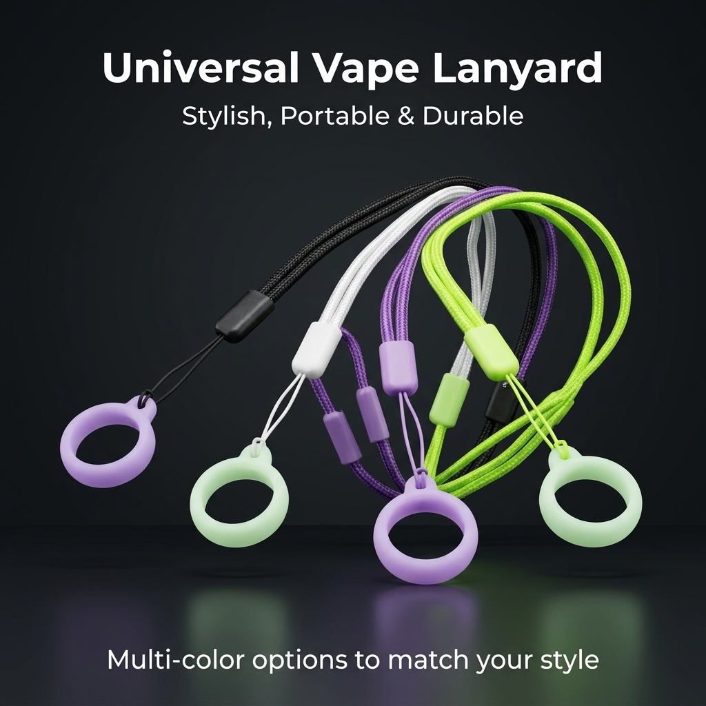 Multi-Color E-cigarette Lanyar - Vape Band Silicone recensione e prezzo