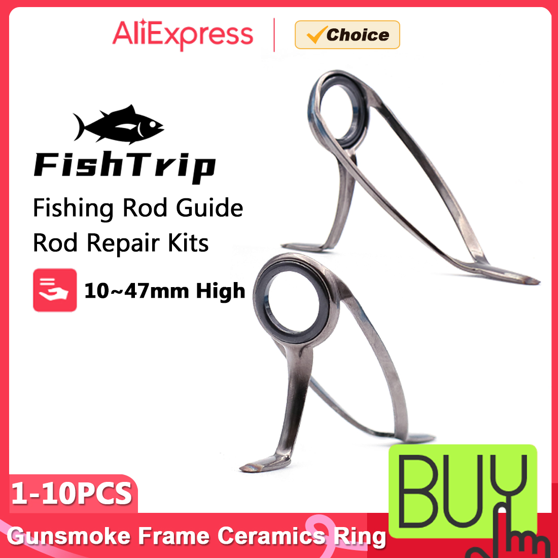 FishTrip Fishing Rod Guides Re - Mesh Coil Strip recensione e prezzo