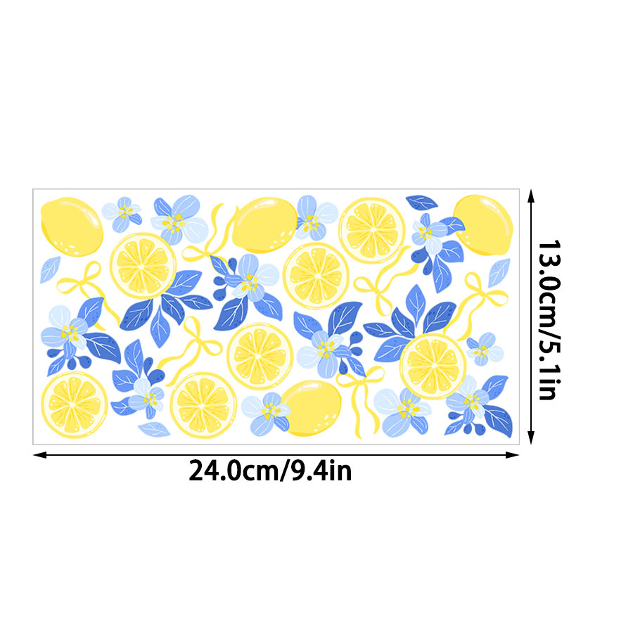 Lemon Floral UV DTF Transfer S - Rdta Tank Glass recensione e prezzo