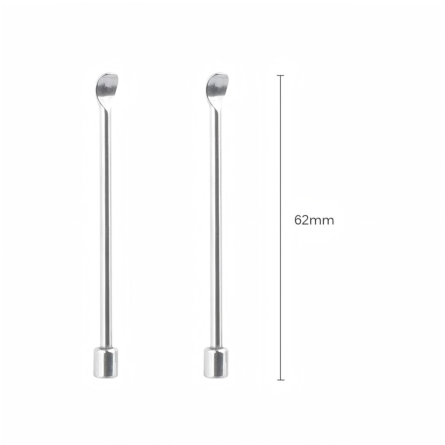 2Pcs 6cm Stainless Steel Mini  - Vaping Goods recensione e prezzo
