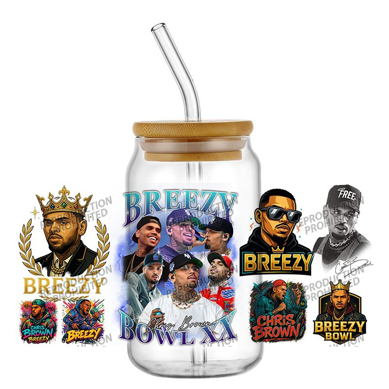New Popular Singer Chris Brown - Rdta Tank Glass recensione e prezzo
