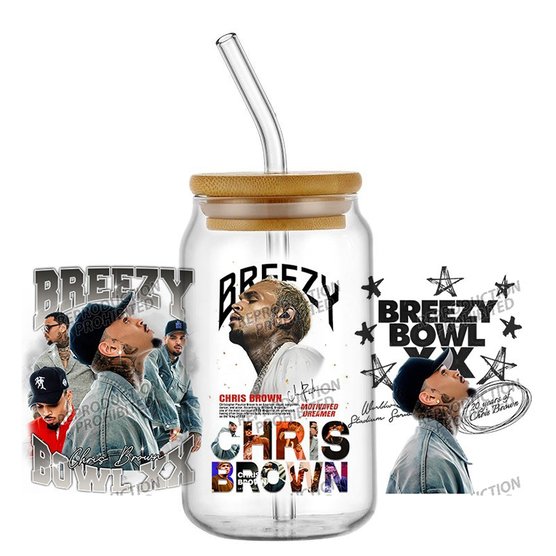 New Popular Singer Chris Brown - Rdta Tank Glass recensione e prezzo