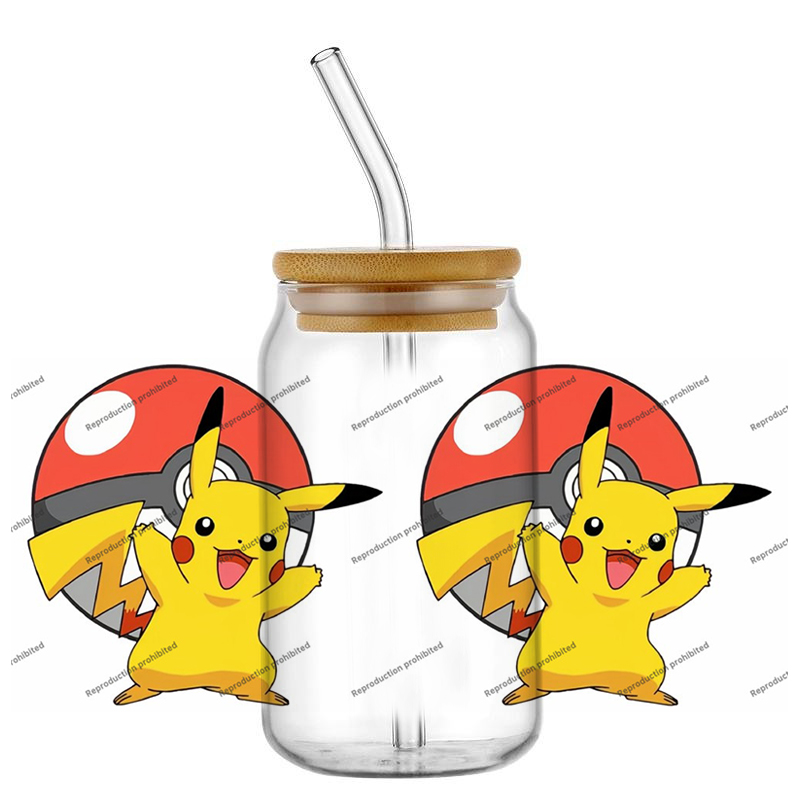 Pokemon pattern UV DTF cup wra - Rdta Tank Glass recensione e prezzo