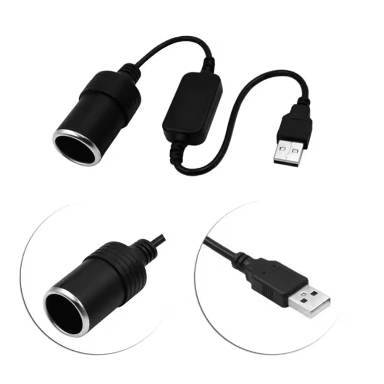 1pc 5V 2A USB To 12V Cigarette - Accessories Experts Vape recensione e prezzo