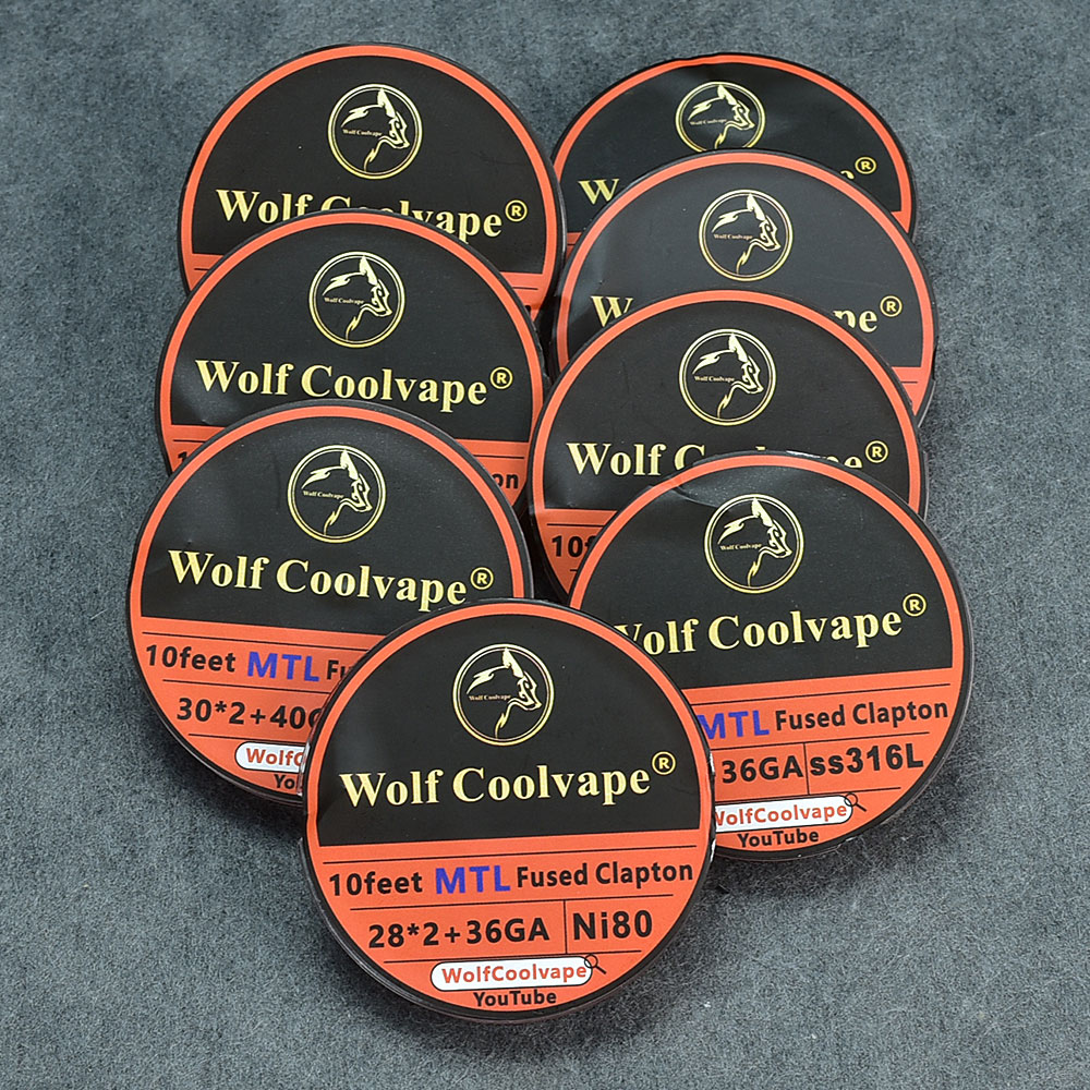 10Feet NI80/A1/SS316L MTL Fuse - Clapton Wire Pre Built recensione e prezzo
