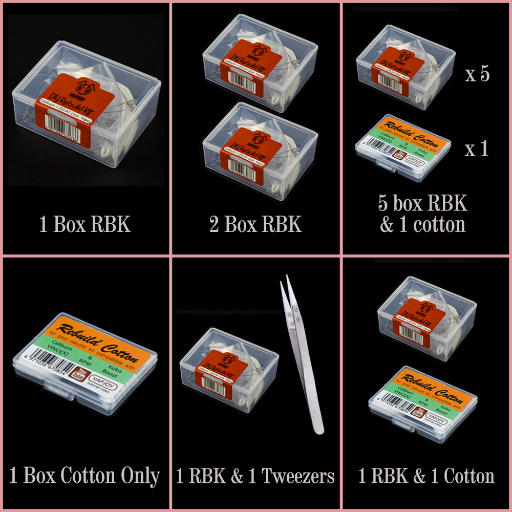Original VAPJOY DIY Rebuild Ki - Vape Coil Replacement recensione e prezzo