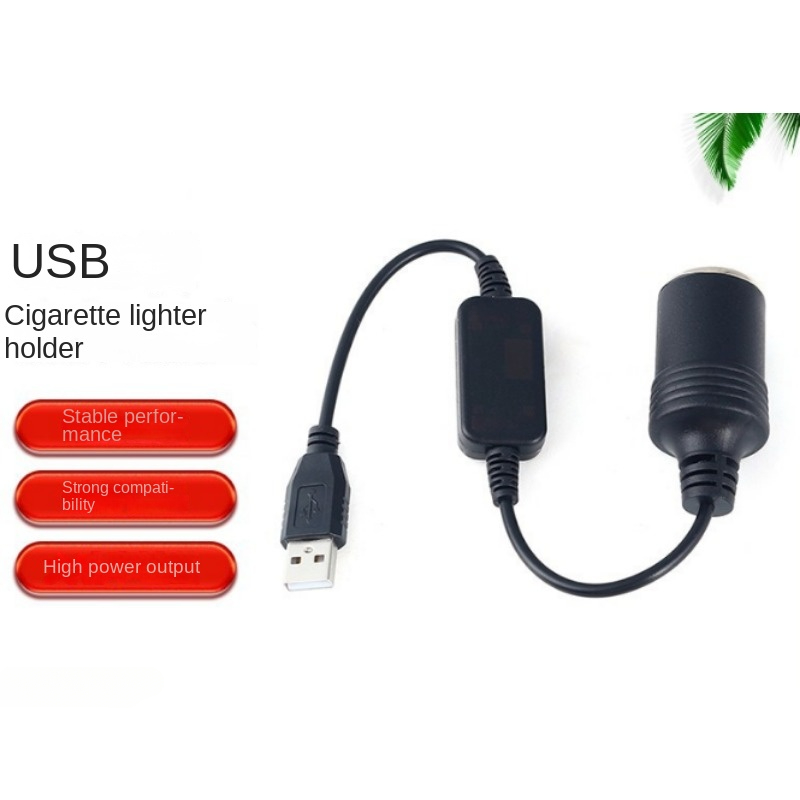 1pc 5V 2A USB To 12V Cigarette - Accessories Experts Vape recensione e prezzo