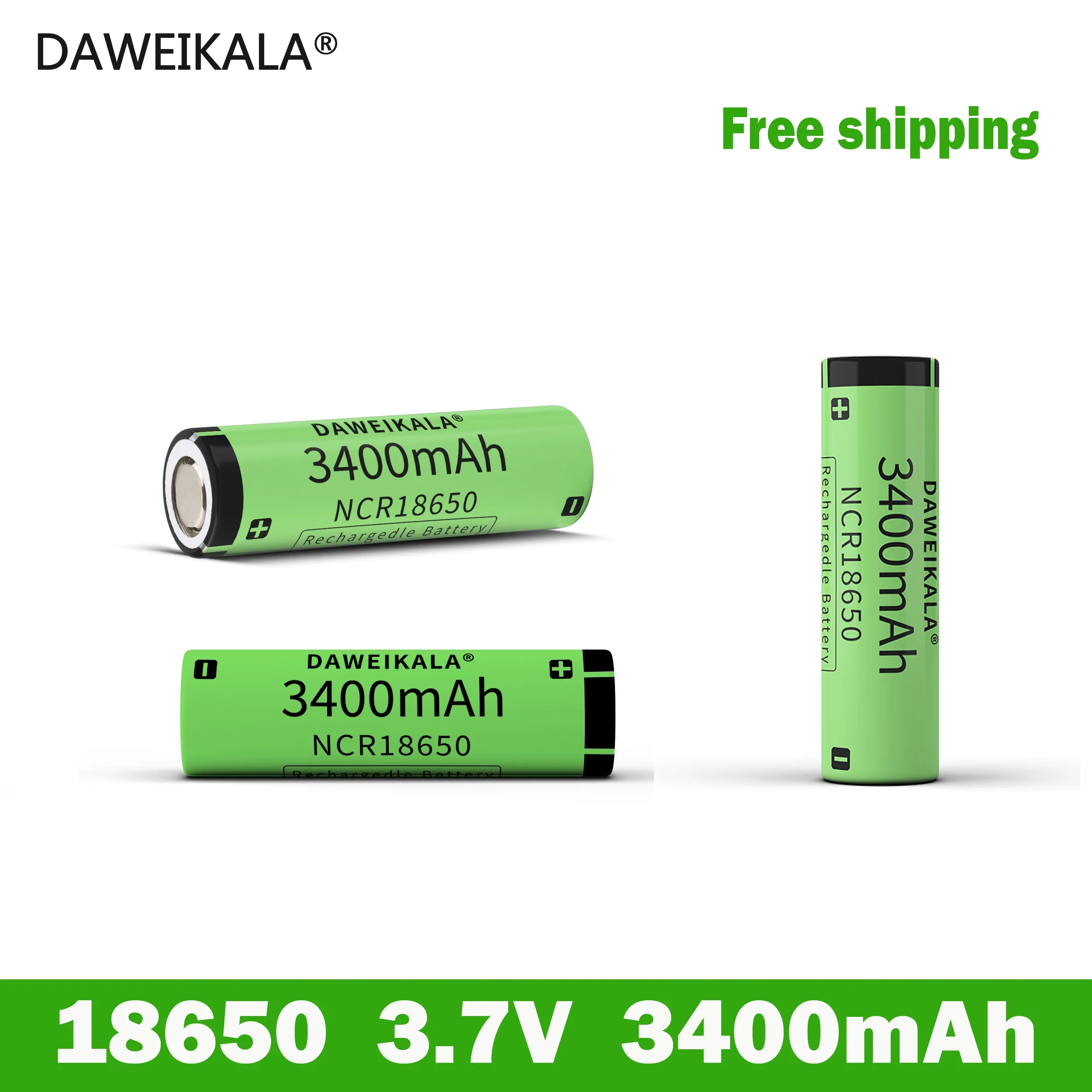 Premium 18650B 3400mAh 3.7V Ba - Vape Battery 18650 recensione e prezzo