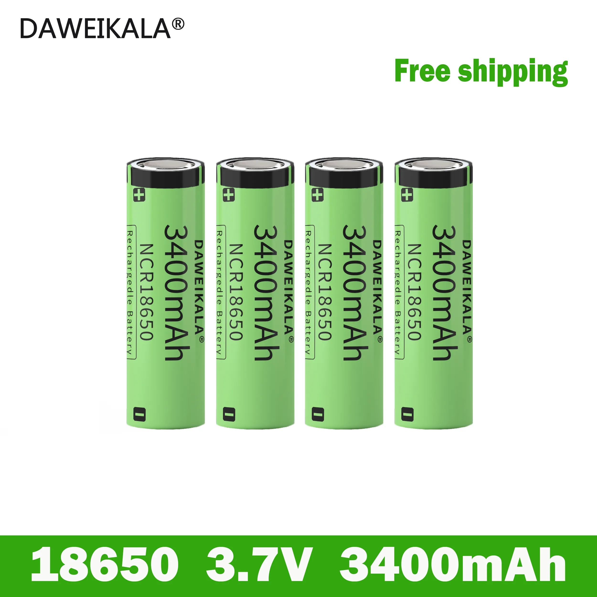 Premium 18650B 3400mAh 3.7V Ba - Vape Battery 18650 recensione e prezzo