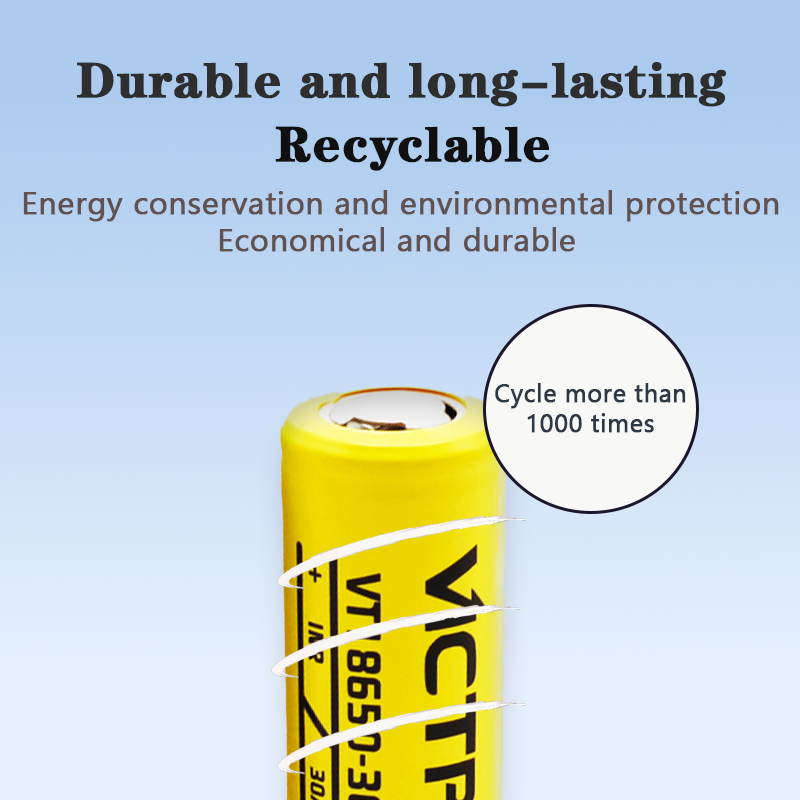 30A Continuous Drain Vicpower  - Vape Battery 18650 recensione e prezzo