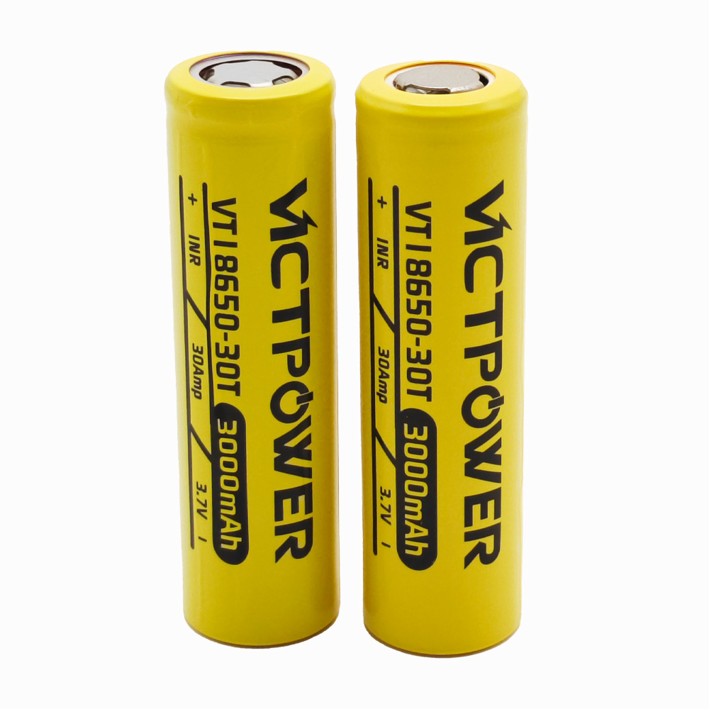 30A Continuous Drain Vicpower  - Vape Battery 18650 recensione e prezzo