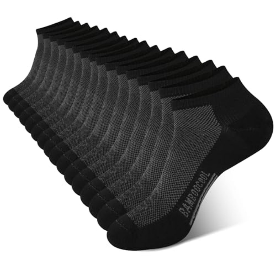 BAMBOO COOL Men's Athletic Ank - Cotton Wick Organic recensione e prezzo