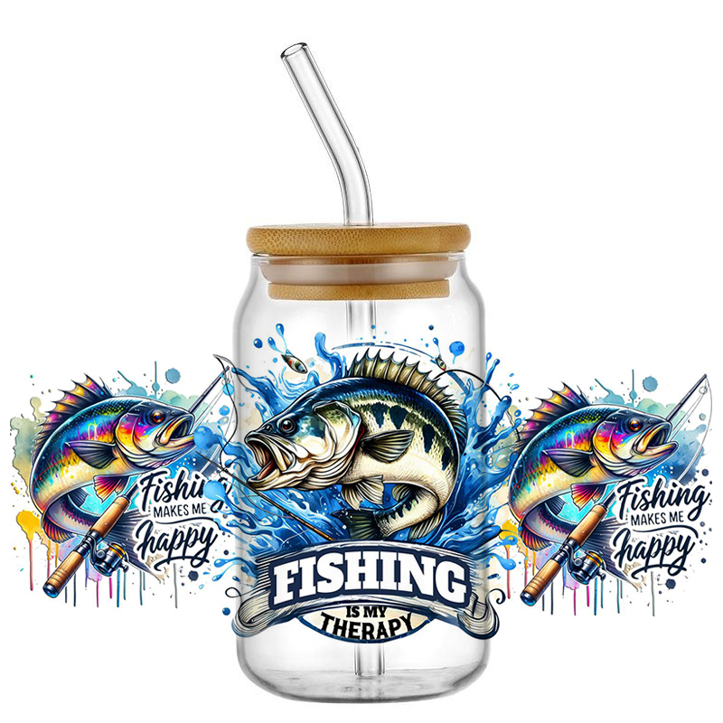 UV DTF Go Fishing Design Trans - Rdta Tank Glass recensione e prezzo
