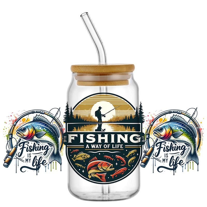 UV DTF Go Fishing Design Trans - Rdta Tank Glass recensione e prezzo
