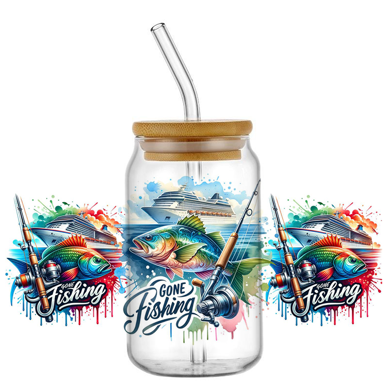 UV DTF Go Fishing Design Trans - Rdta Tank Glass recensione e prezzo