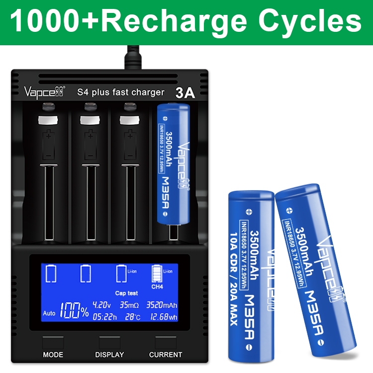 Original Vapcell M35A 18650 M3 - Vape Battery 18650 recensione e prezzo