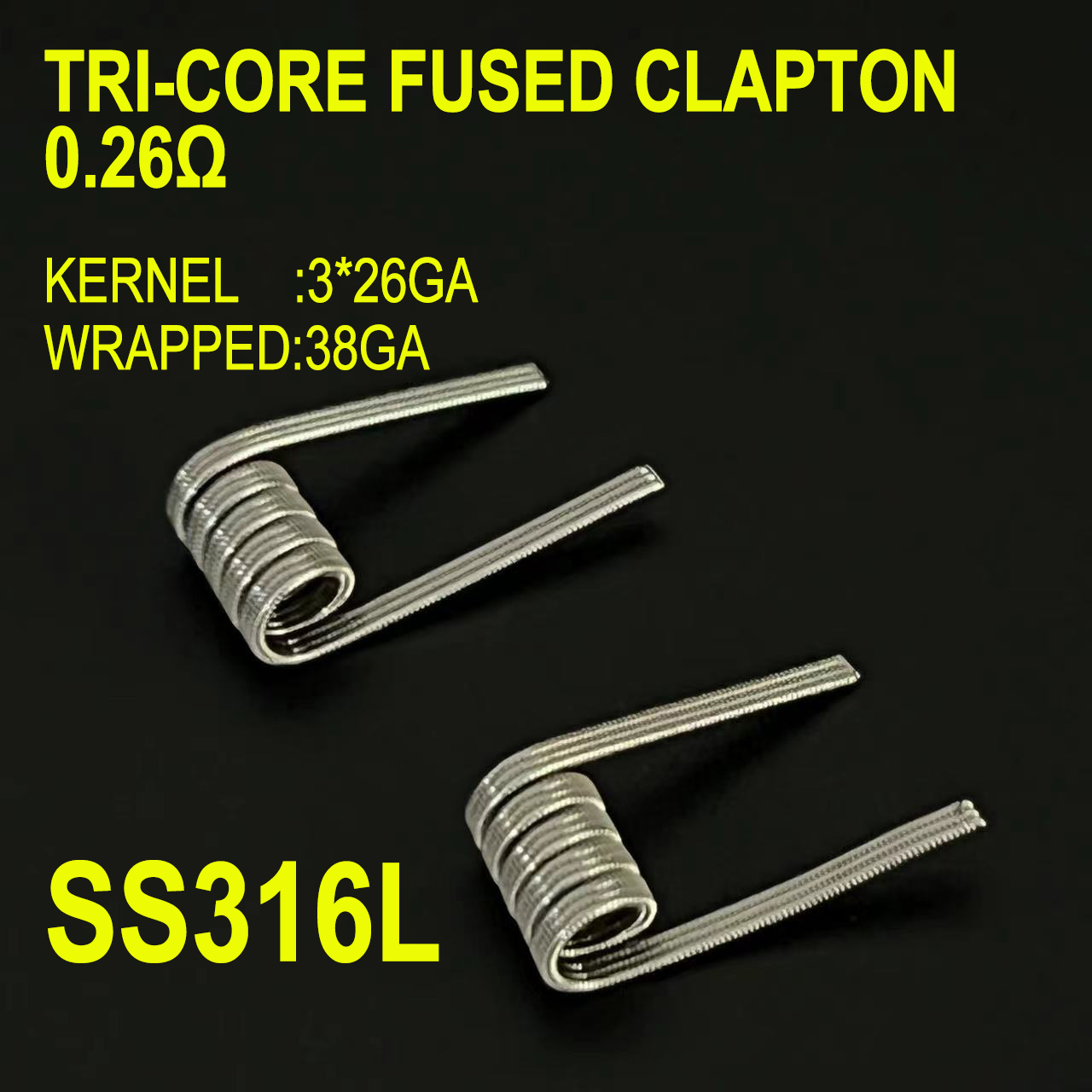 Spring Resistance ID 3.0mm 0.2 - Clapton Wire Pre Built recensione e prezzo