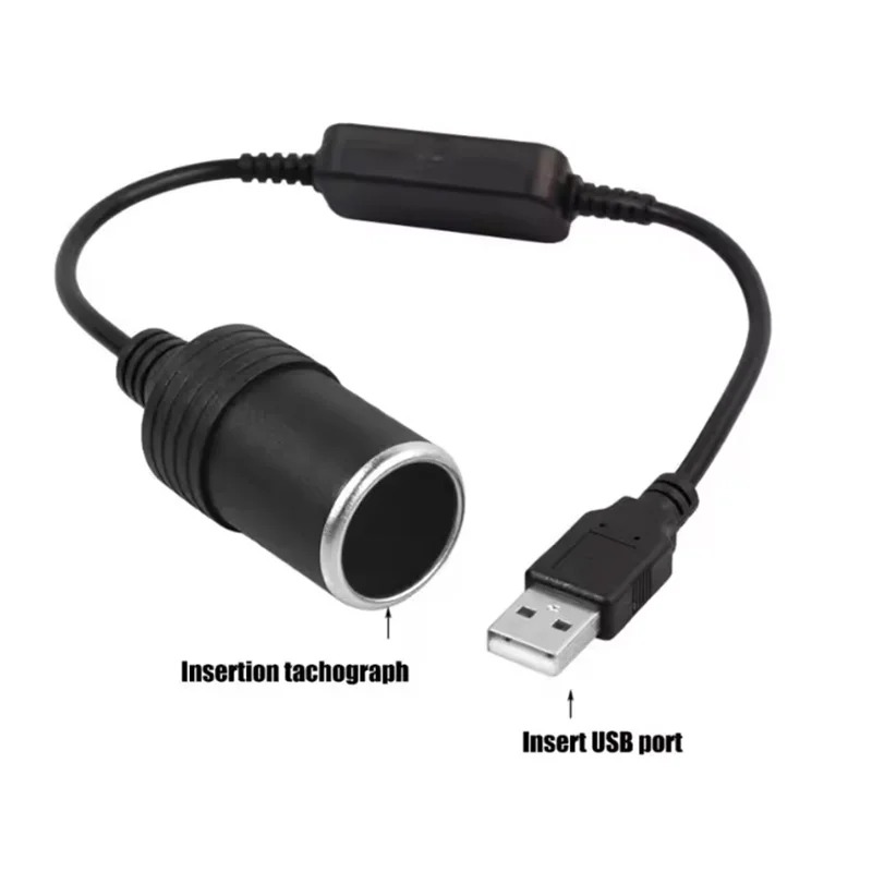 5V 2A USB To 12V Cigarette Lig - Accessories Experts Vape recensione e prezzo
