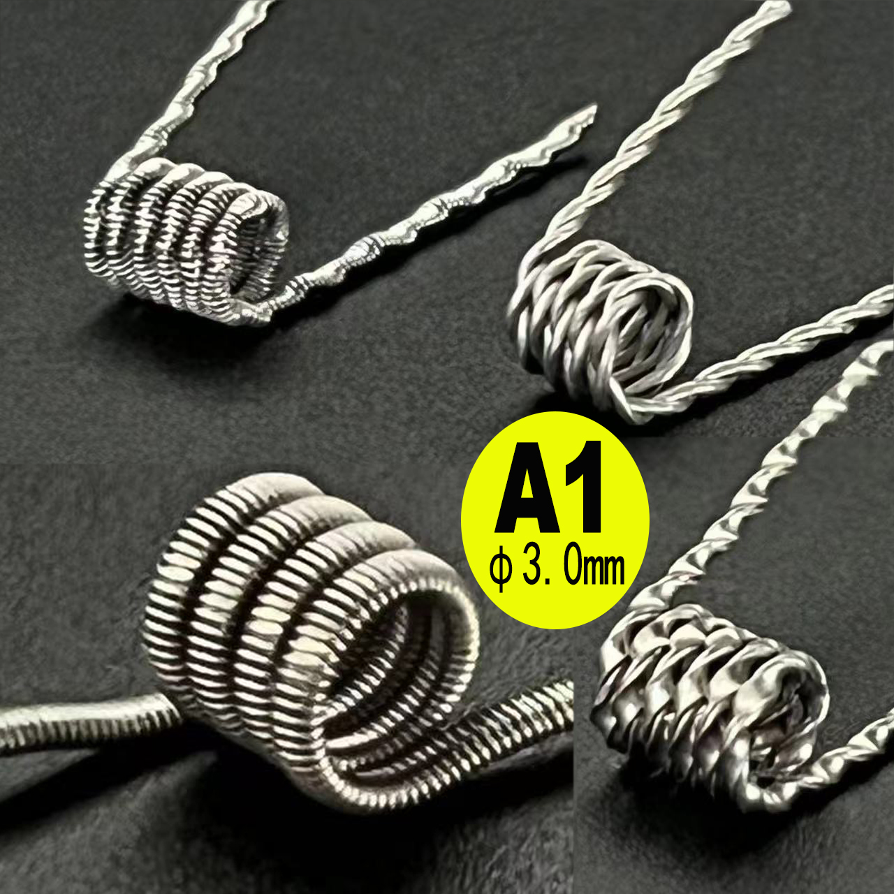 100-10PCS 3mm Diameter DL/DTL/ - Clapton Wire Pre Built recensione e prezzo