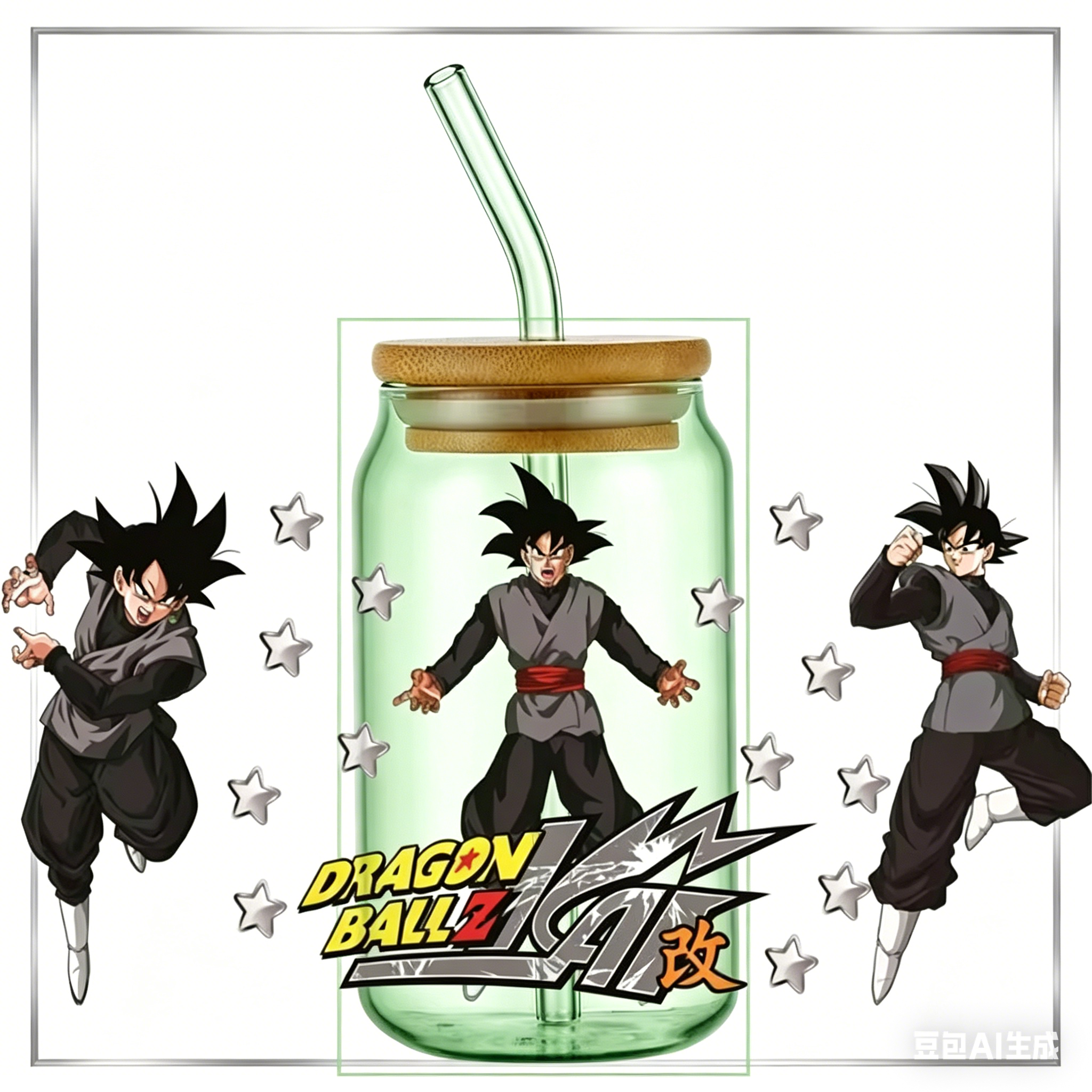 dragon ball pattern 16OZ UV DT - Rdta Tank Glass recensione e prezzo