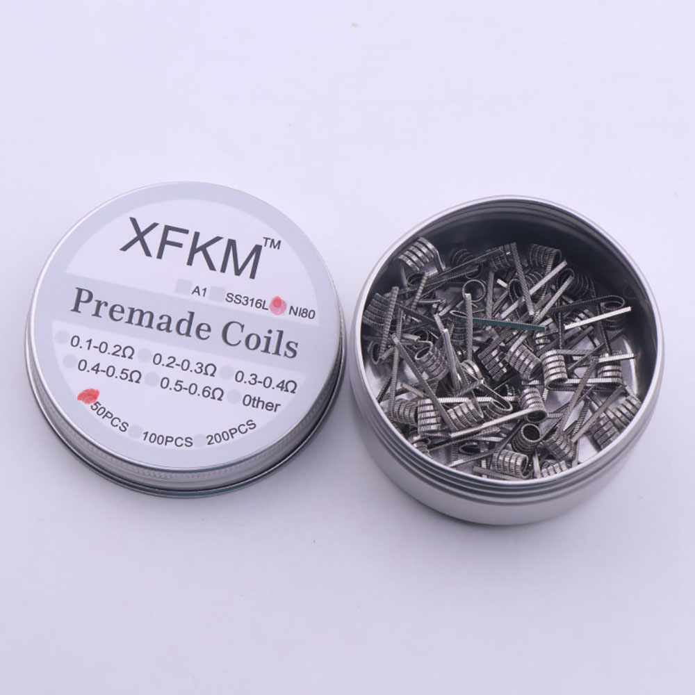 NI80 50/100 PreBuilt Inner Dia - Clapton Wire Pre Built recensione e prezzo