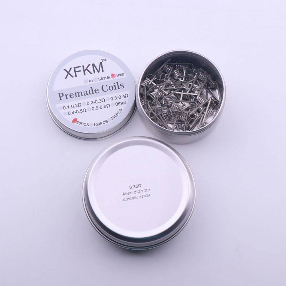 NI80 50/100 PreBuilt Inner Dia - Clapton Wire Pre Built recensione e prezzo