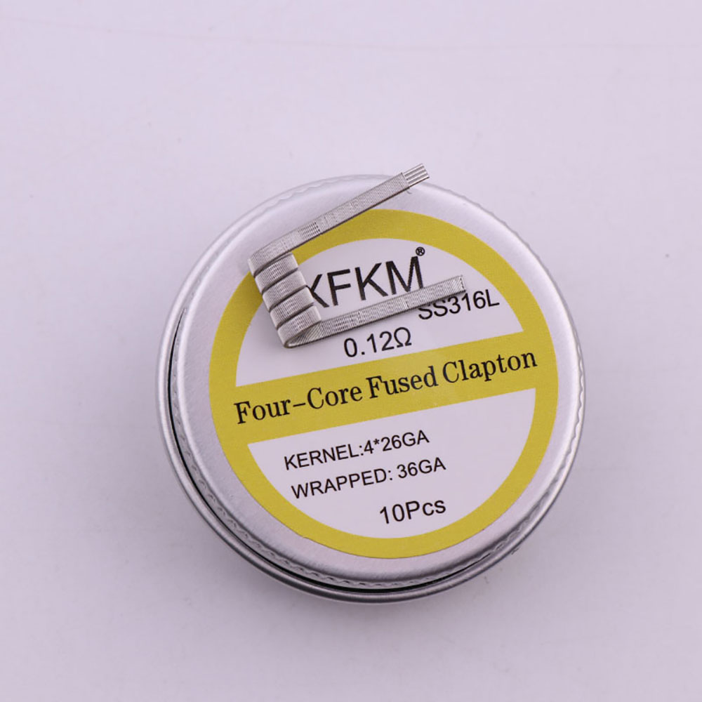 10pcs/box 3mm Spiral ID PreBui - Clapton Wire Pre Built recensione e prezzo