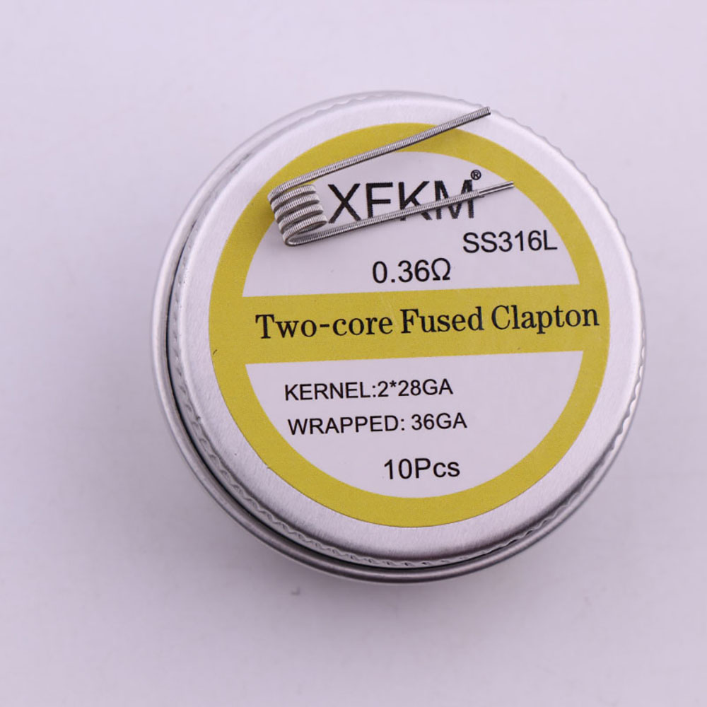 10pcs/box 3mm Spiral ID PreBui - Clapton Wire Pre Built recensione e prezzo