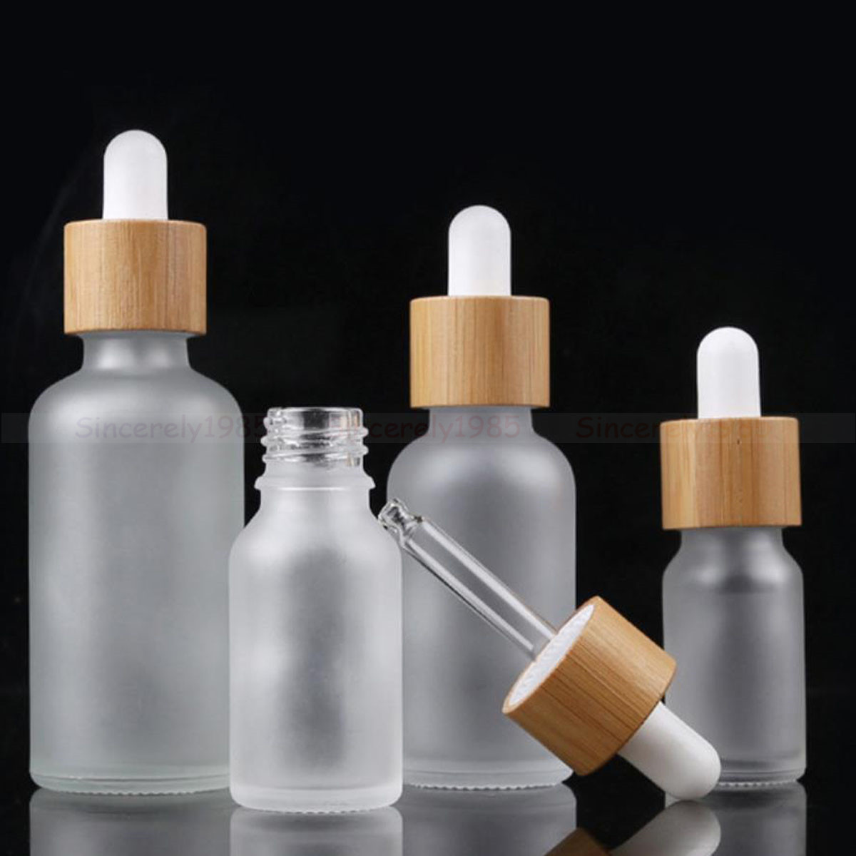 5X 10X Frosted Clear White Gla - Juice Bottle Dropper recensione e prezzo