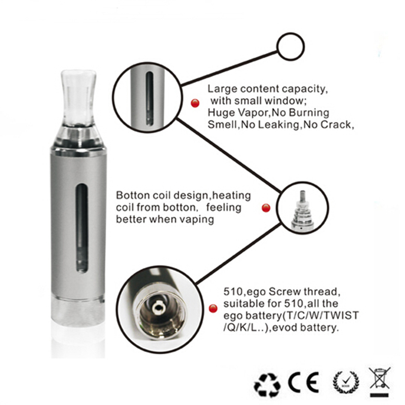 5pcs MT3 2.4ml Atomizer Clearo - Vape Coil Replacement recensione e prezzo
