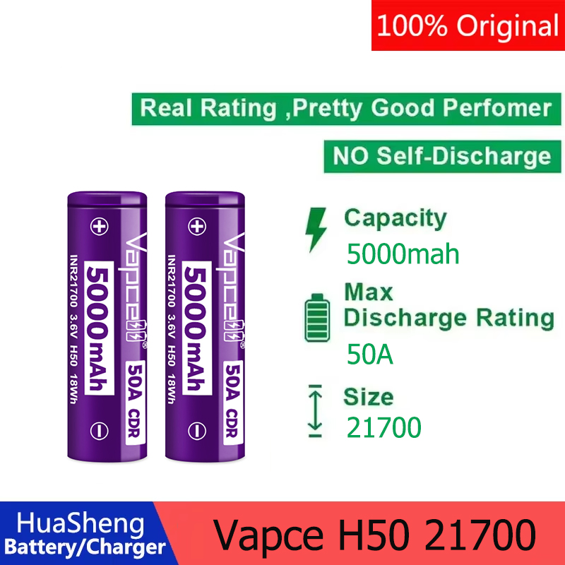 Newest Released Vapcell H50 IN - Vape Battery 18650 recensione e prezzo