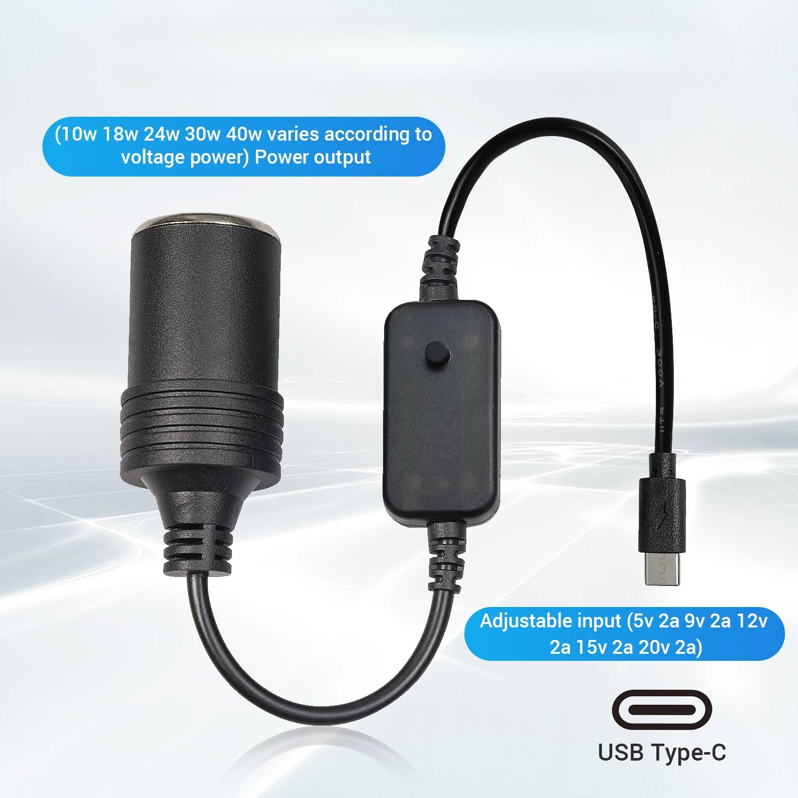 1pc 5V 2A USB To 12V Cigarette - Accessories Experts Vape recensione e prezzo