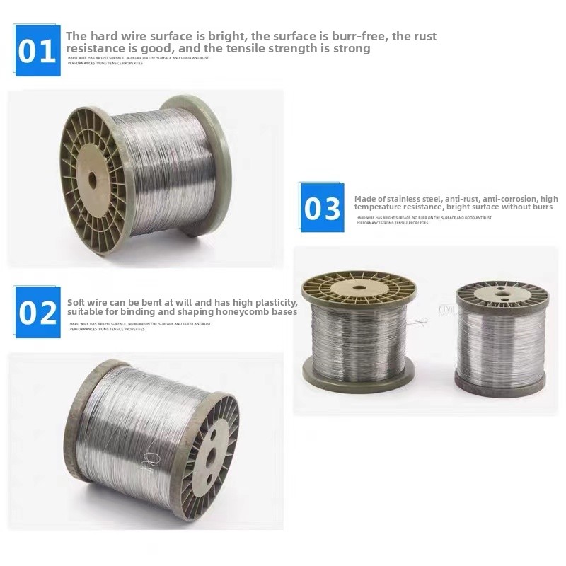 100m/lot 0.1mm 0.2mm 0.3mm 0.4 - Stainless Wire Ss316 recensione e prezzo