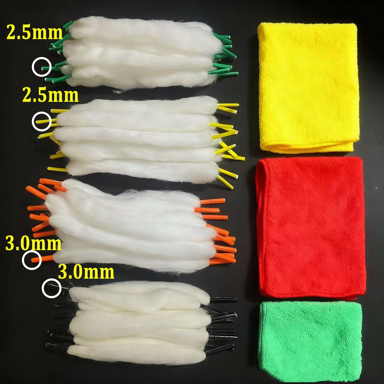 100-10pcs 3.0/2.5mm Colorful P - Cotton Wick Organic recensione e prezzo