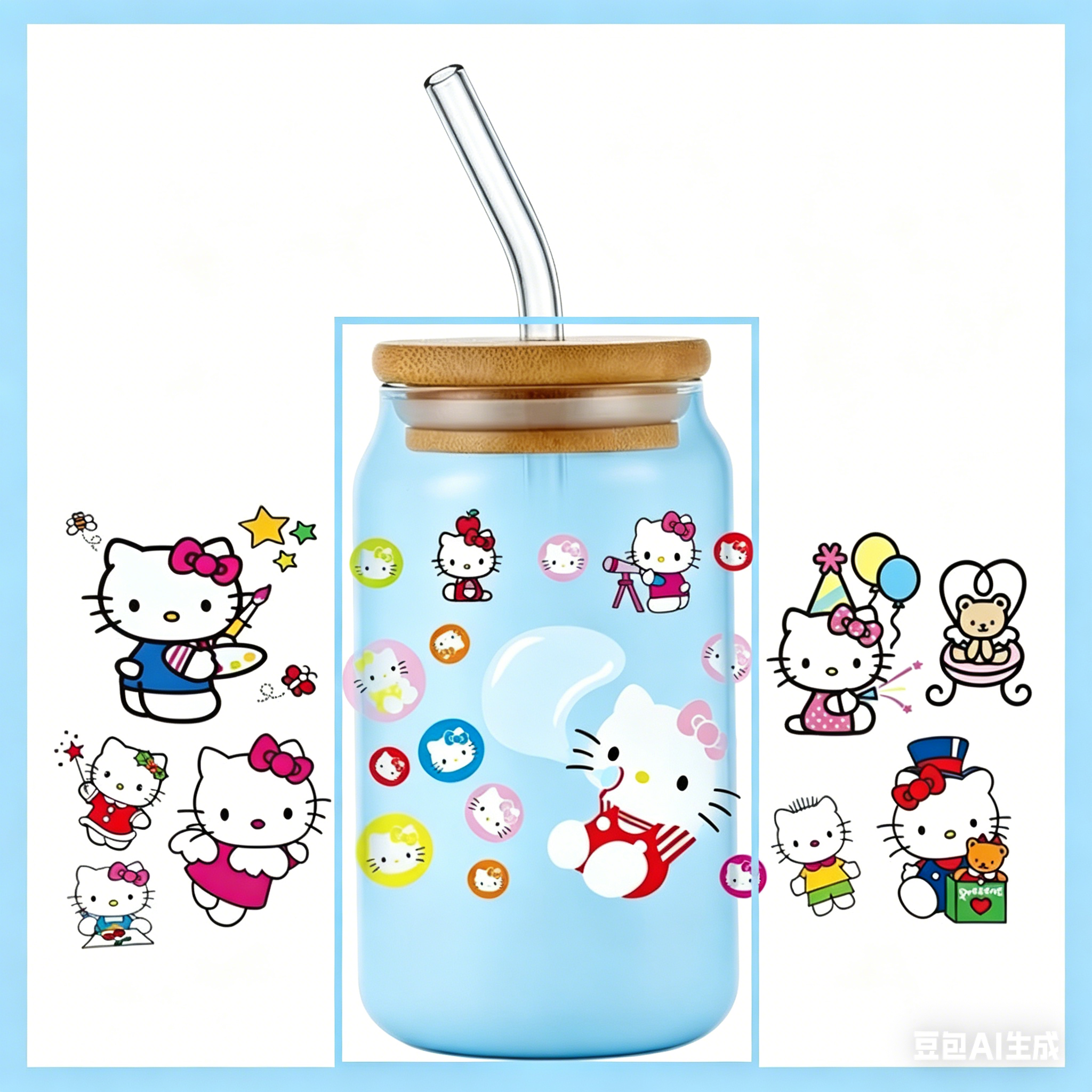 popular Kitty design 16oz 3D u - Rdta Tank Glass recensione e prezzo