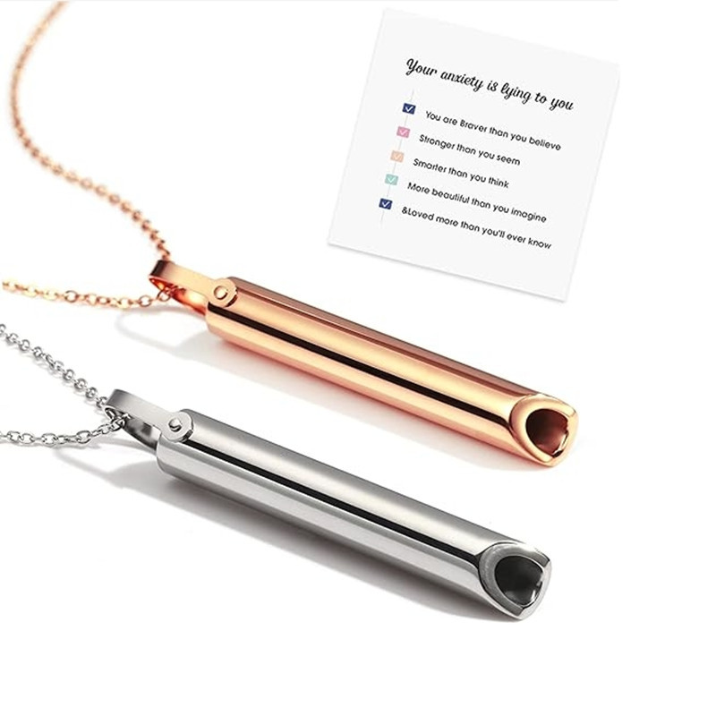Stainless Steel Whistle Neckla - Vaping Goods recensione e prezzo