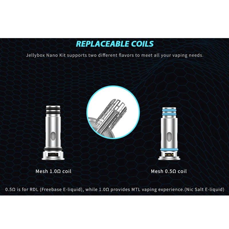Original Rincoe Jellybox Nano  - Vape Coil Replacement recensione e prezzo